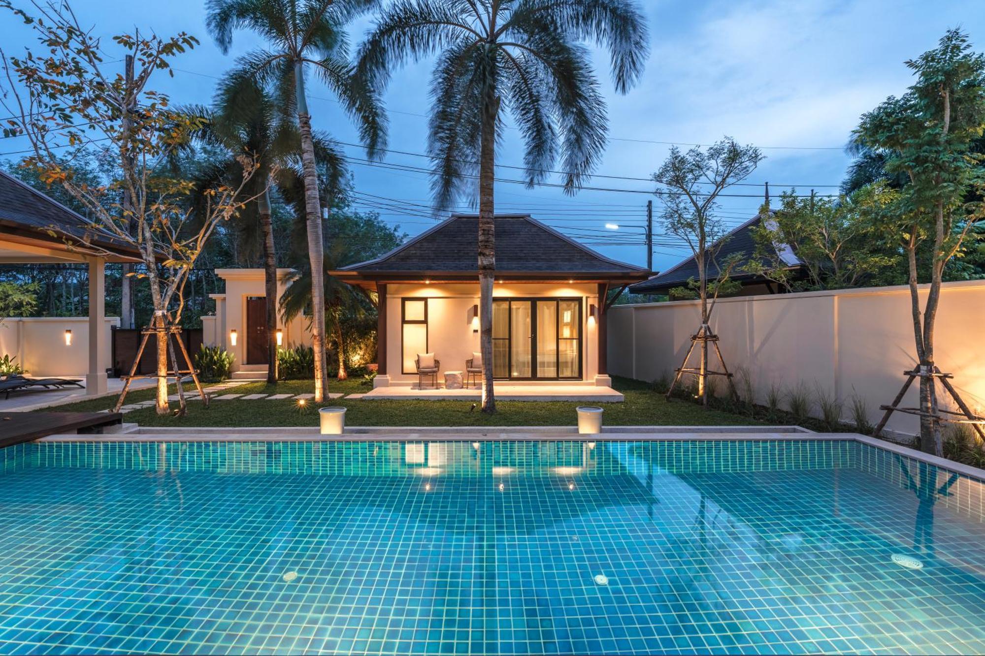 3-Bedroom Large Pool Villa With Garden Layan Beach  Exterior photo